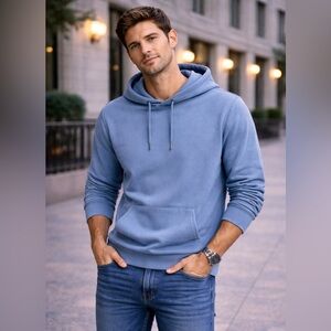 NN07 Men's Light Blue Hoodie